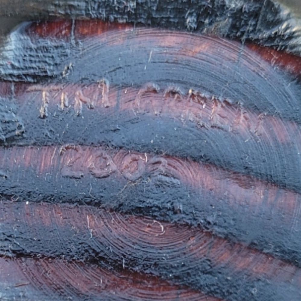Tim Green Tree Sculpture with Ribbed Texture - Picture 2 of 16